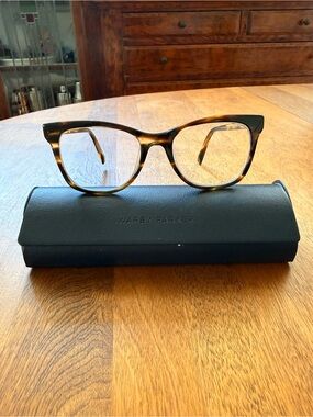 Warby Parker Hallie Eyeglass Frames Tortoise w/ Case 51-18-145